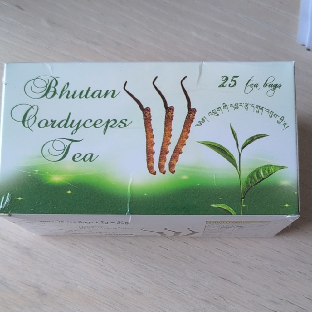 Bhutan Cordyceps Tea 25 Bags In Box